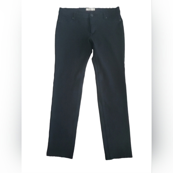 Active Usa Women's Black Dress   Pants Size Large Style # P9128 Very Stretchy - Picture 1 of 8